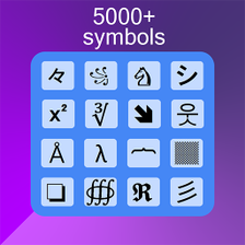 CharBoard - unicode symbols ch