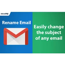 Rename Email Subject by cloudHQ
