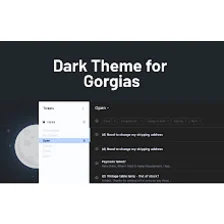 Dark mode for Gorgias