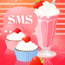 Muffin Shake Theme GO SMS Pro
