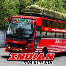 Bussid Indian Livery Skin