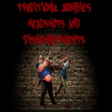 Traditional Zombies -  Headshots and Dismemberments A19