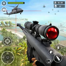 Island Sniper Gun Shooter Game