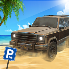 Beach Car Parking Games 2022