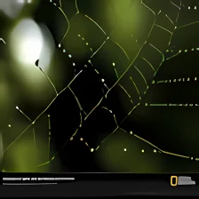 National Geographic Great Spider Web With Raindrops Wallpaper