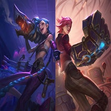 Arcane Jinx Vi Caitlyn Wallpapers New Tab