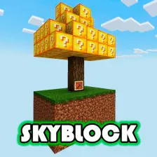 Lucky skyblock for minecraft pe