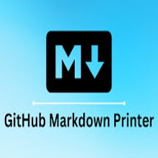 GitHub Markdown Printer