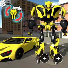 Super car robot transformer : futuristic supercar