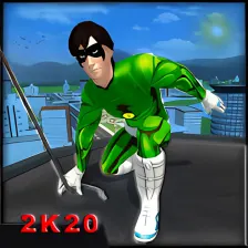 Iron Rope Hero 2K20: Grand City Rescue Mission