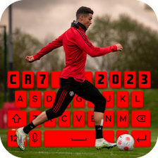 Ronaldo Keyboard Theme 2023