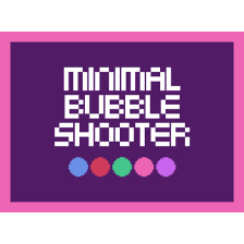 Minimal Bubble Shooter Game