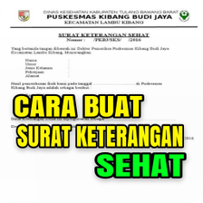 Cara Buat SuratKeteranganSehat