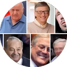 Top 100 Worlds billionaires 2019