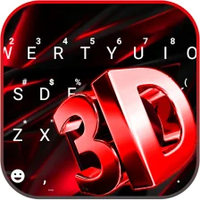 Red Black 3D Theme