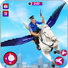 Flying Horse Police Chase Sim