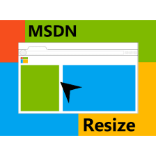 MSDN Resize