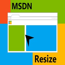 MSDN Resize