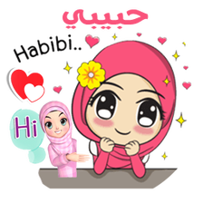 Stickers Hijab Muslim WhatsApp