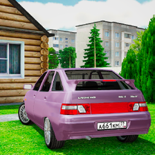 Lada 2112 Village City Driving