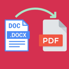 Convert DOCDOCX to PDF