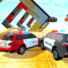 Mega Ramp Police Car Stunts 2020
