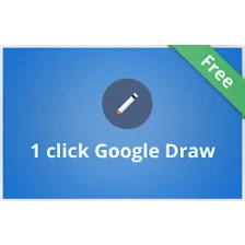 1 click Google Draw