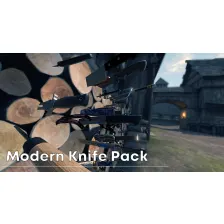 Modern Knife Pack (Animated Knives - Pouches And More) (U11)
