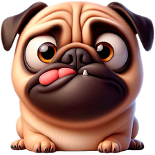 Cute Dog Stickers for WhatsApp