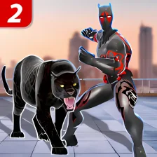 Multi Panther Hero Crime City Battle 2