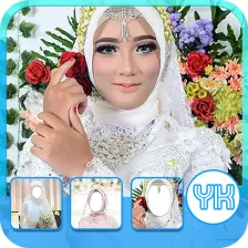Modern Wedding Hijab Beauty