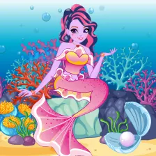 Mermaid Dress Up Game