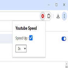 YouTube Speed Control