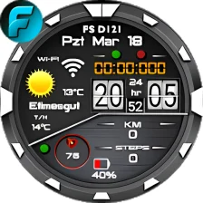 FS D121 Watch Face For WatchMaker Users