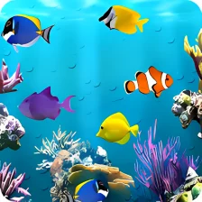 live aquarium fish wallpaper