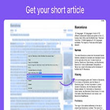 Shrt.txt — Summarize text, shorten any text para Google Chrome ...
