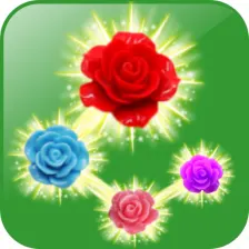 Rose Paradise fun puzzle games free without wifi