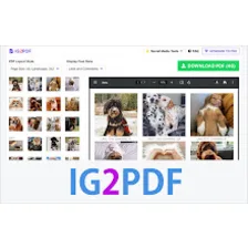 IG2PDF - Save Instagram Post to PDF File