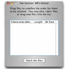 File Stitcher MP3 Edition