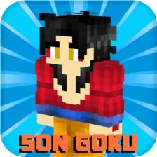 Goku Skins for Minecraft