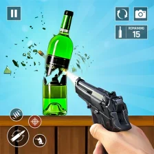 Real Bottle Shooting Free Games
