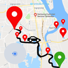 Road Map - GPS Navigation  Route Finder