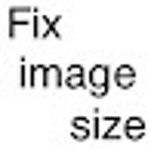 Fix image size