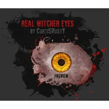 Real Witcher Eyes - Geralt
