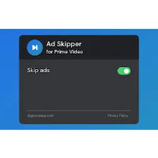 Ad Skipper for Prime Video
