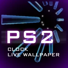 PS2 Clock Live Wallpaper