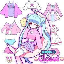 Moons Closet dress up game