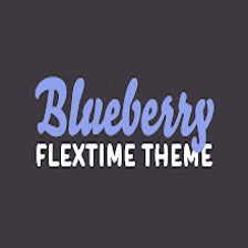 Blueberry Theme For FlexTime