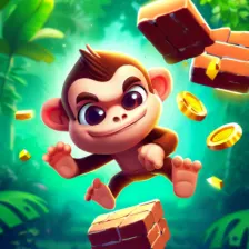 Super Kong Jump: Banana Monkey