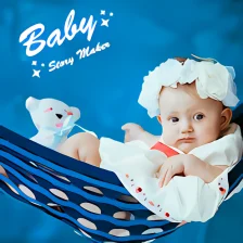 Baby story Template and editor